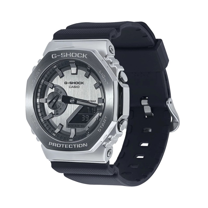Montre Analogique Numérique Casio GM-2100 G-Shock GM-2100-1A Bracelet Résine Noir