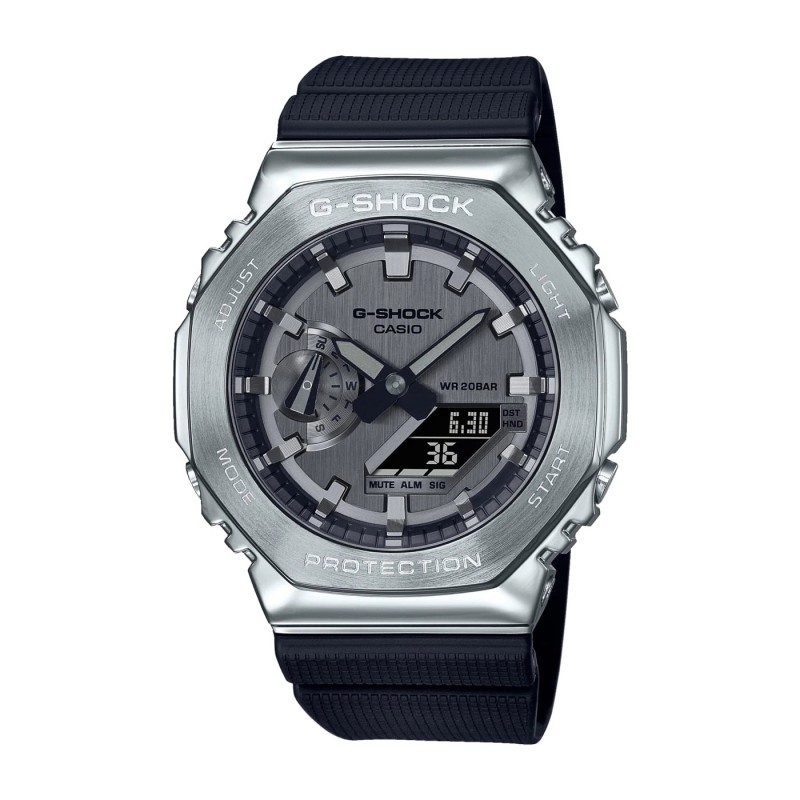 Montre Analogique Numérique Casio GM-2100 G-Shock GM-2100-1A Bracelet Résine Noir