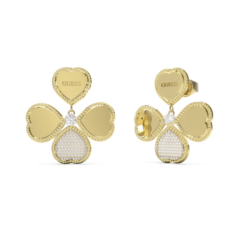 Boucles d'oreilles femme Guess collection FINEHEART acier doré