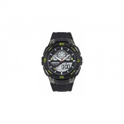 Montre Homme Ruckfield résine et silicone noirs