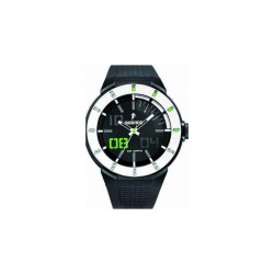 Montre Homme Ruckfield résine et silicone noirs