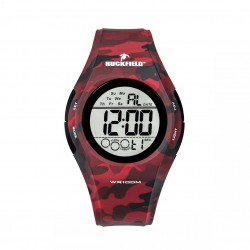 Montre Homme rouge Ruckfield résine et silicone