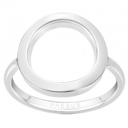 Bague Amporelle motif cercle en Acier