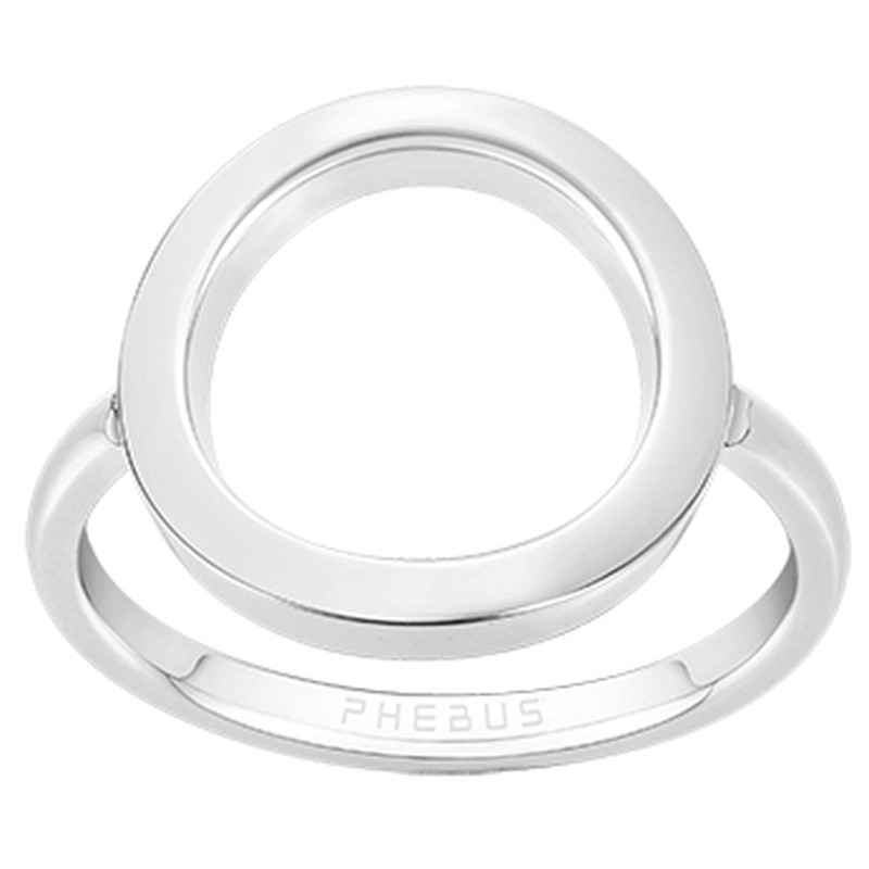 Bague Amporelle cercle Acier argenté
