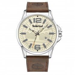 Montre Homme Timberland Bernardston cuir marron