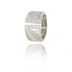 Bague femme Una Storia Boréales argent rhodié 925/000