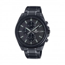 Montre Chrono homme Edifice by Casio acier noir