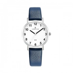 Montre Femme Certus Bracelet en Cuir Bleu