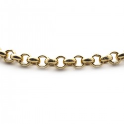 Bracelet en or jaune 750/000 CARADOR maille jaseron