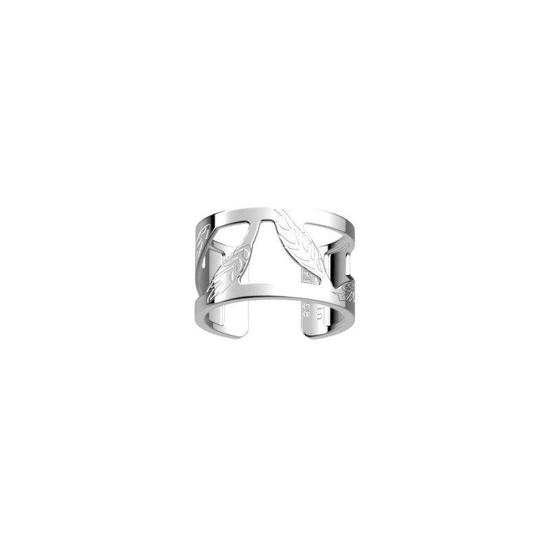 BAGUE LES GEORGETTES ÉPIS BLÉ LAITON ARGENTÉ 12 MM