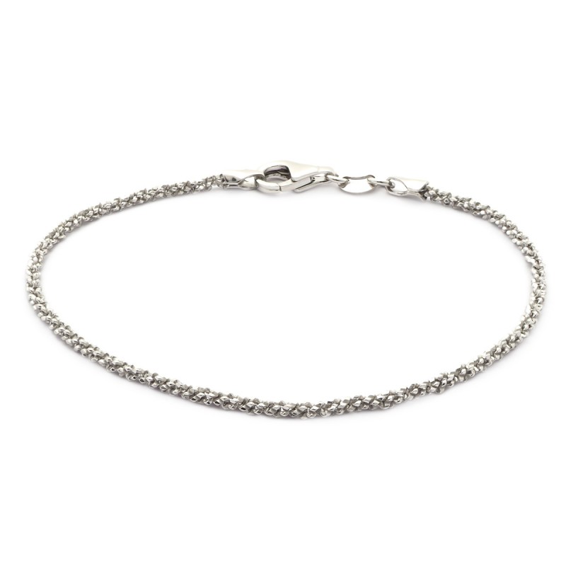 Bracelet maille fantaisie en argent 925/000