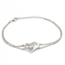 Bracelet argent femme Carador