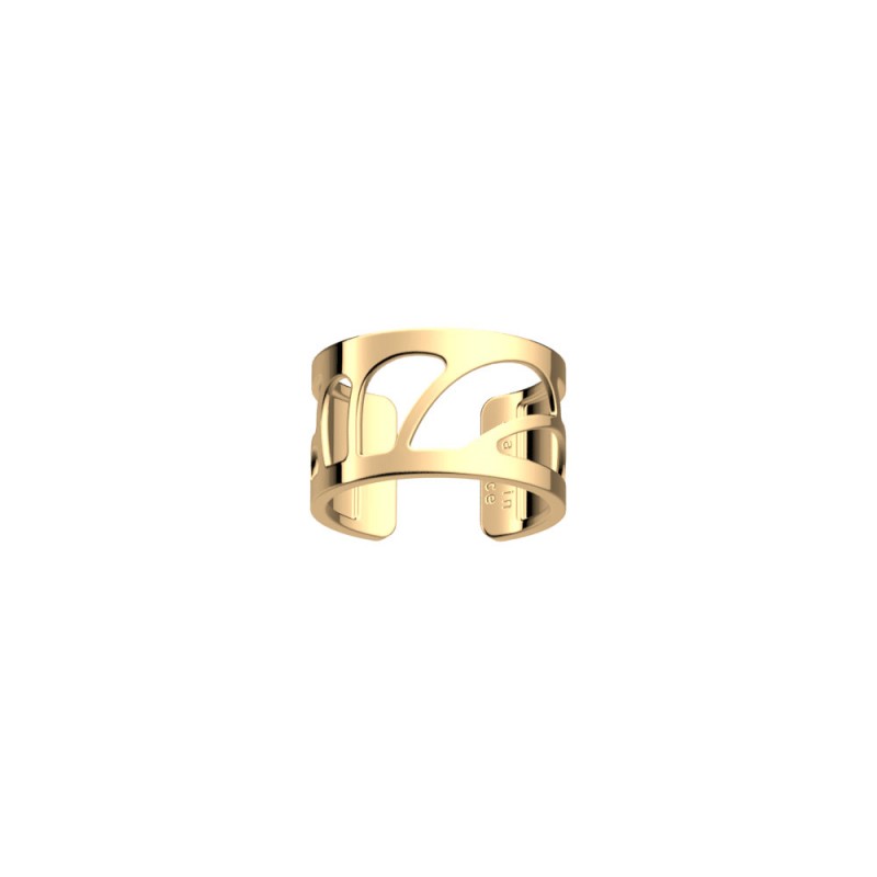 BAGUE LES GEORGETTES CHANTILLY LAITON DORÉ 12 MM
