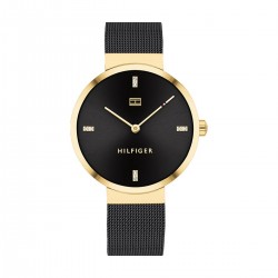 Montre femme Tommy hilfiger collection Liberty couleur noire