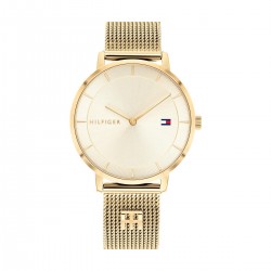 Montre femme Tommy hilfiger collection Tea couleur dorée