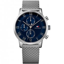 Montre Homme tommy hilfiger collection Herrenuhr acier gris