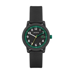 MONTRE LACOSTE ENFANT SILICONE NOIR