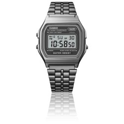 MONTRE CASIO DIGITALE ACIER GRIS HOMME