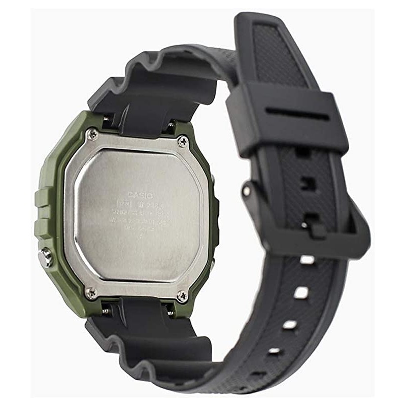 Montre digitale Casio bracelet résine noir