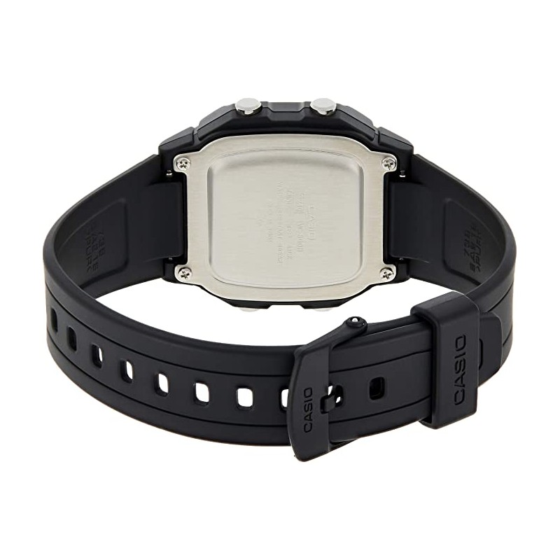 Montre digitale Casio bracelet résine noir