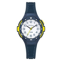 MONTRE TEKDAY JUNIOR BLEUE ET JAUNE