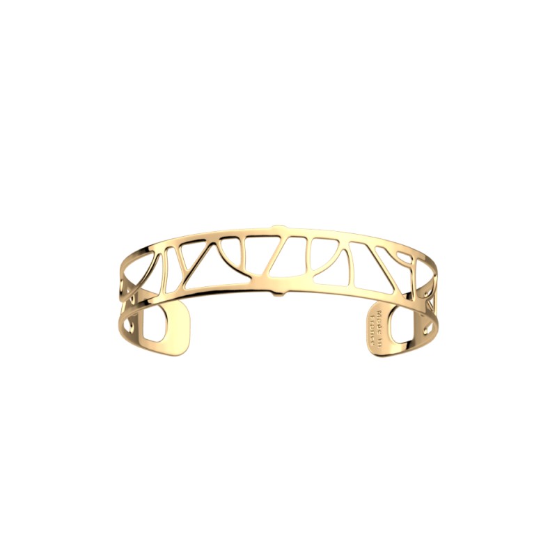 MANCHETTE LES GORGETTES VALSE LAITON DORÉ 14MM