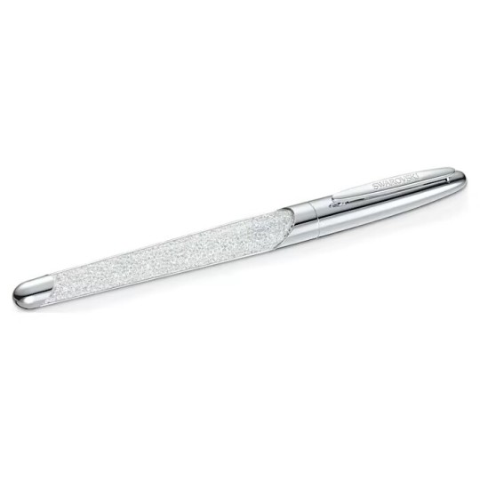Stylo Roller Vintage Gilles D'Arley Argenté Et Doré - Occasion - Matière Argent