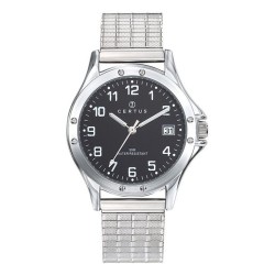 Montre homme Certus bracelet cuir noir