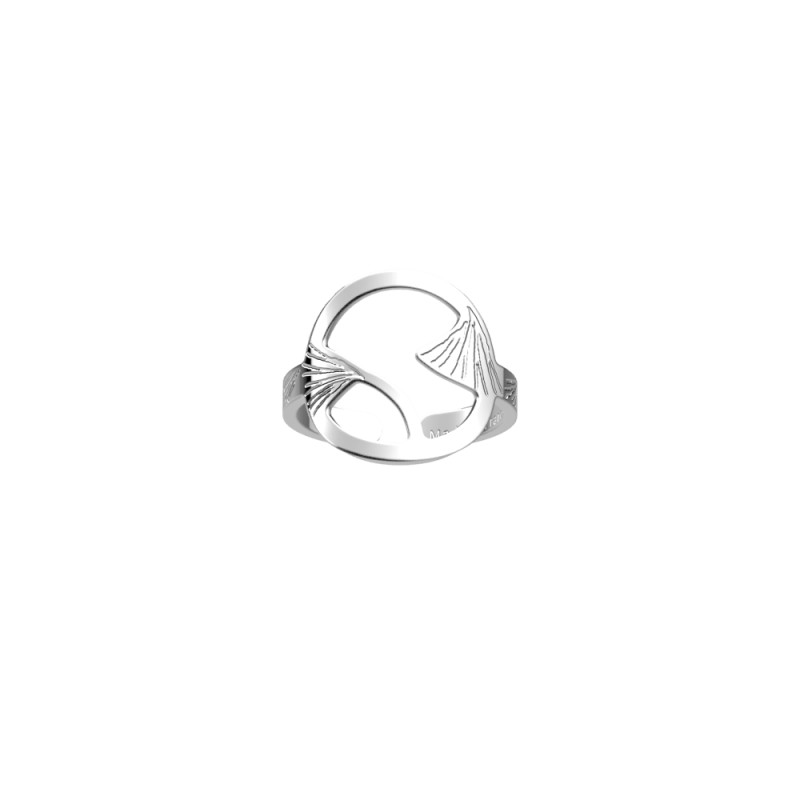 BAGUE LES GEORGETTES FLAMENCO LAITON ARGENTÉ 16 MM
