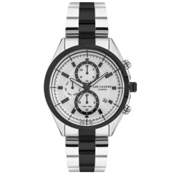 Montre Lee Cooper Homme Bracelet acier bicolore