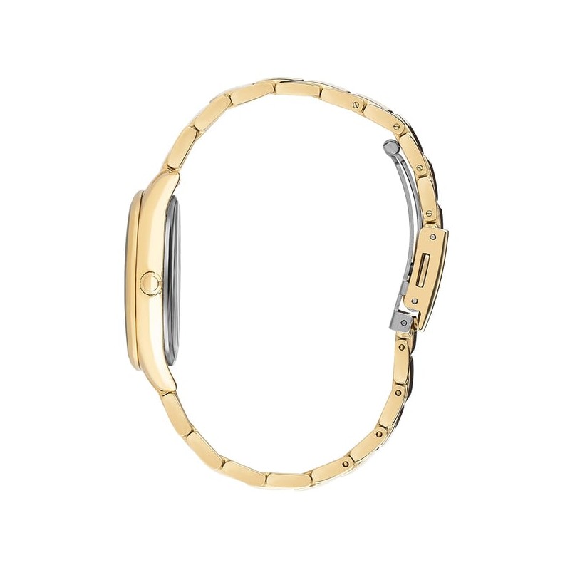 Montre Lee Cooper Femme Bracelet acier doré