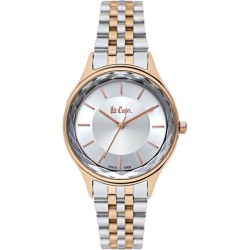 Montre Lee Cooper Femme Bracelet acier bicolore