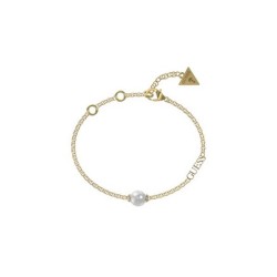 Bracelet Guess Femme Acier doré et perle