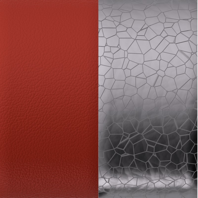 CUIR MANCHETTE LES GEORGETTES MUSETTE / BOULE A FACETTE 25MM