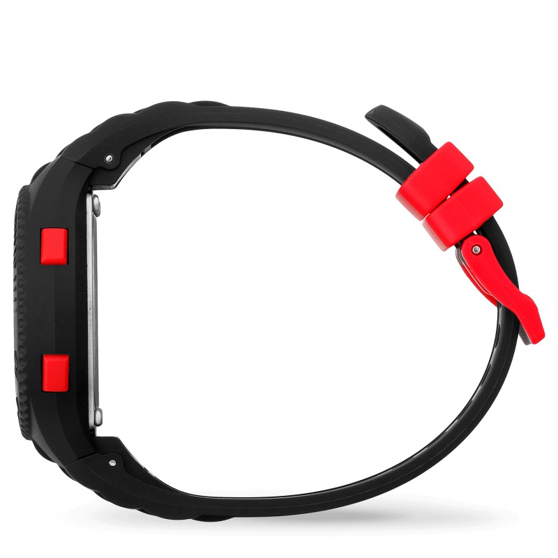 Montre Numérique Ice Watch Collection Ice Digit Bracelet Silicone Noir