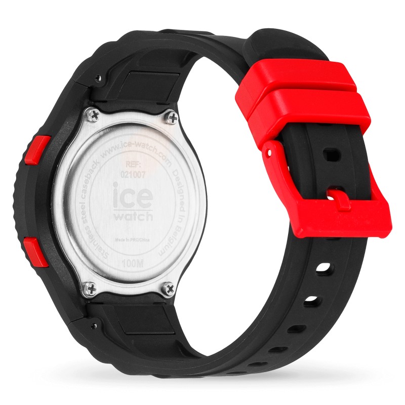 Montre Numérique Ice Watch Collection Ice Digit Bracelet Silicone Noir