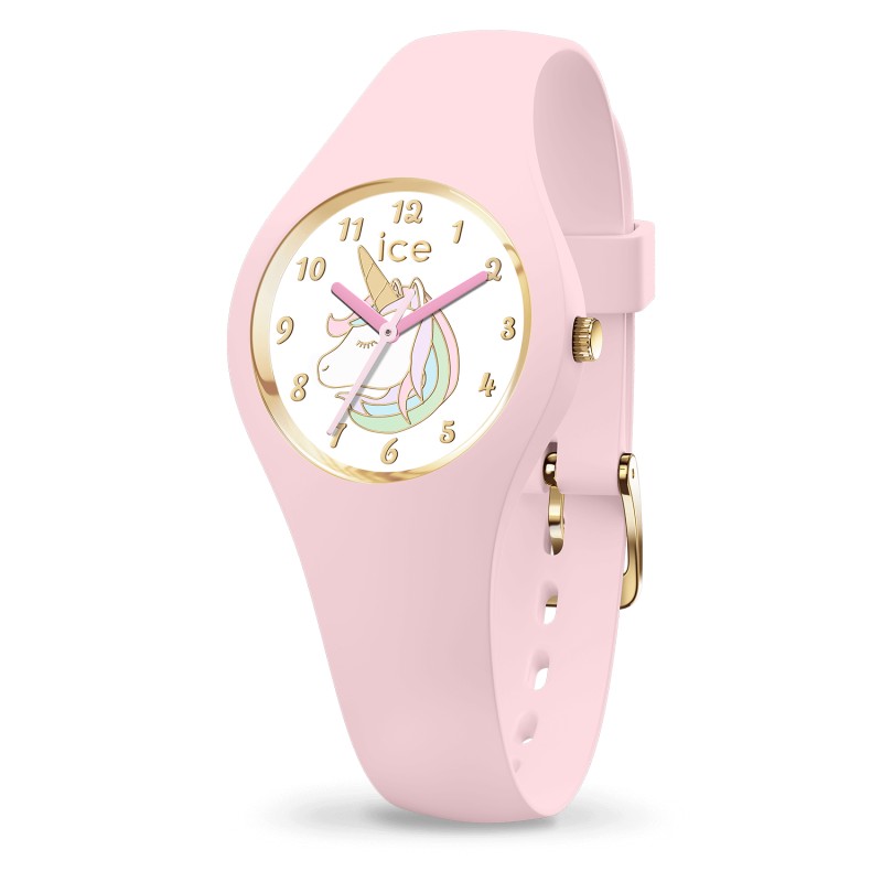 Montre Analogique Ice Watch Collection Ice Fantasia Bracelet Silicone Rose