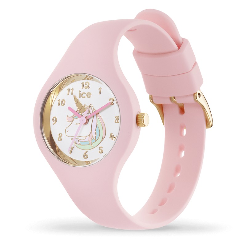 Montre Analogique Ice Watch Collection Ice Fantasia Bracelet Silicone Rose