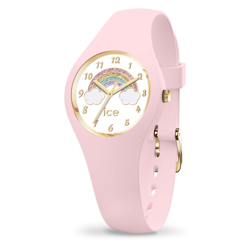 Montre Analogique Ice Watch Collection Ice Fantasia Bracelet Silicone Rose