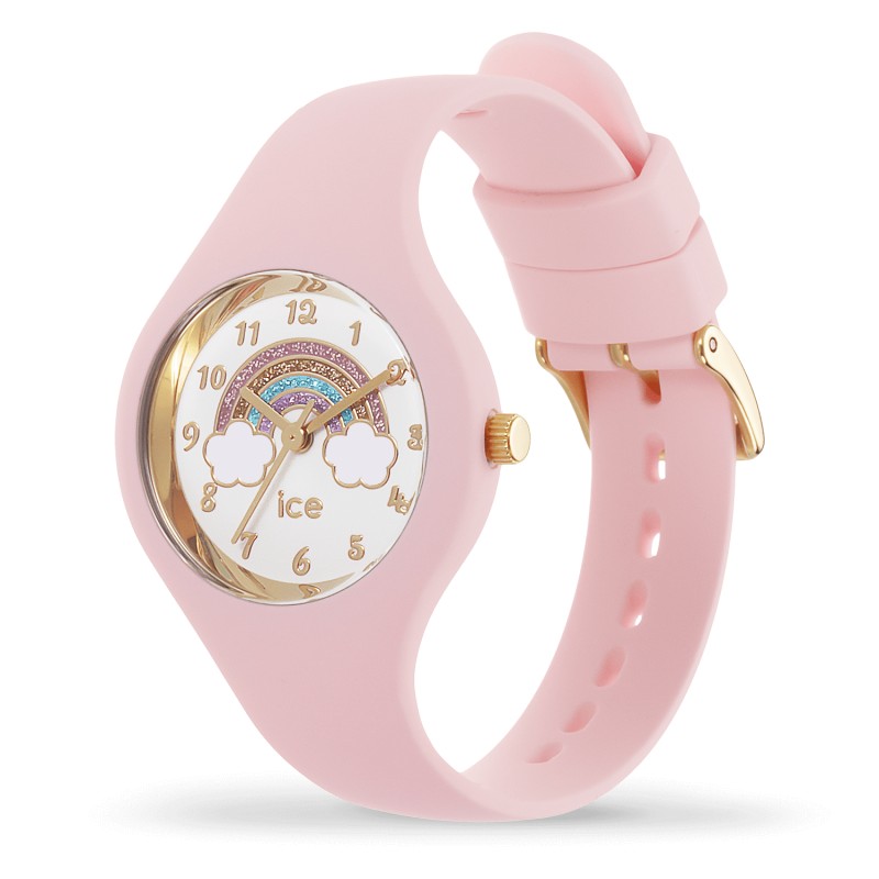 Montre Analogique Ice Watch Collection Ice Fantasia Bracelet Silicone Rose
