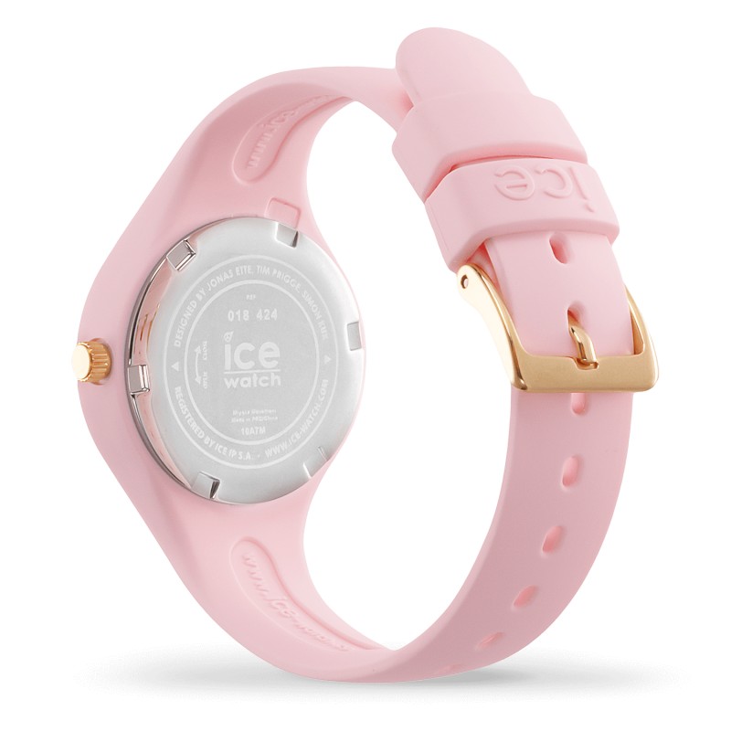 Montre Analogique Ice Watch Collection Ice Fantasia Bracelet Silicone Rose
