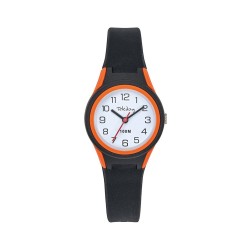 Montre TEKDAY Enfant  silicone noir et orange