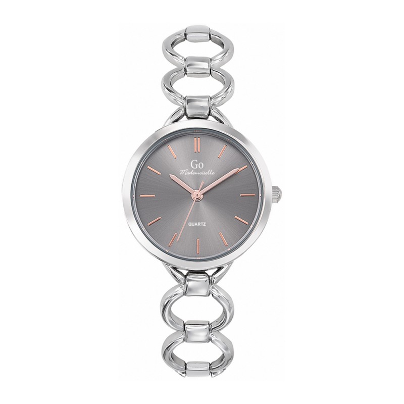 Montre Analogique Go Girl Only Bracelet Métal Argent