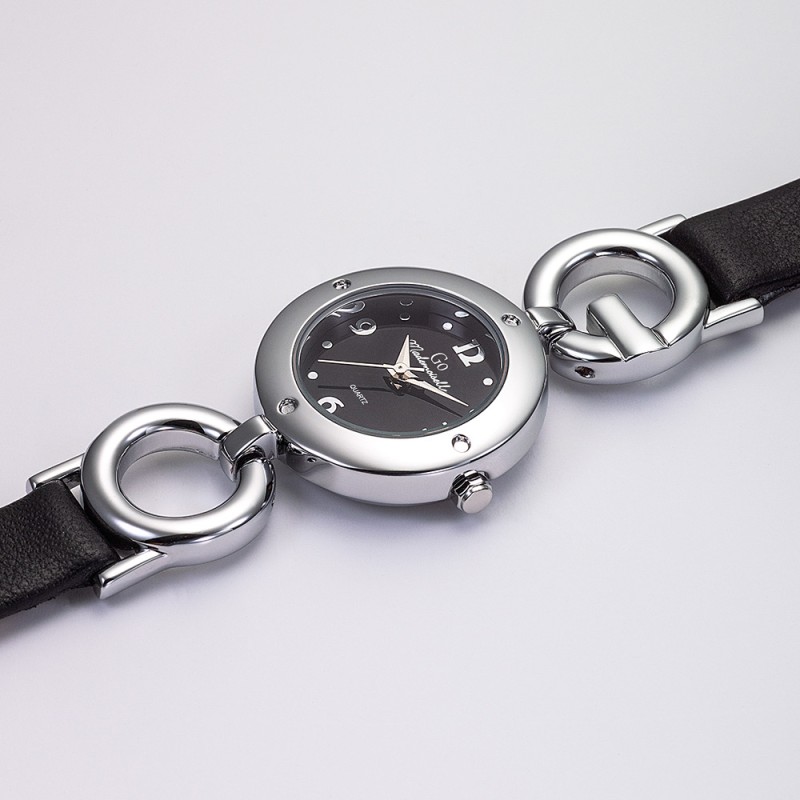 Montre Femme GO  bracelet cuir violet