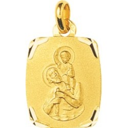 Médaille St Christophe en Plaqué Or