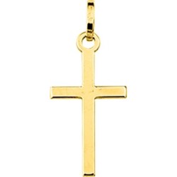 Pendentif Croix en Or jaune 375/000