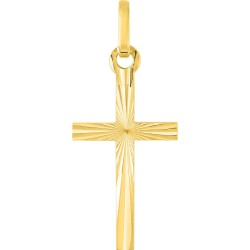 Pendentif Croix Carador  en Or jaune 375/000