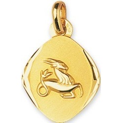 Pendentif Signe astrologique Capricorne Carador en Or jaune 375/000