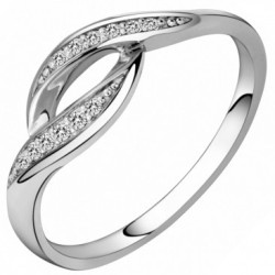 Bague Femme Carador en Argent 925/000 et Oxydes de zirconium