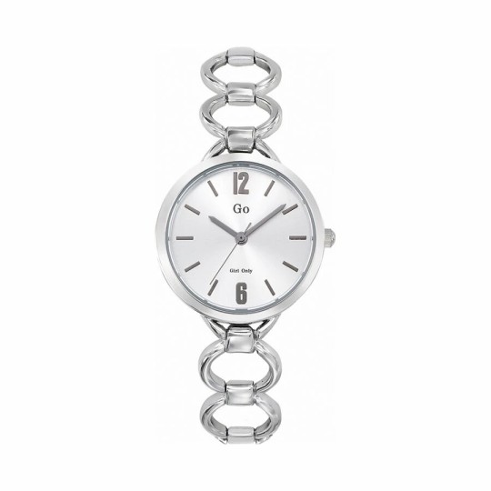 Montre Femme GO GIRL ONLY Acier Ovale Papillon - Cadran 24h - À Quartz (Pile à Changer)